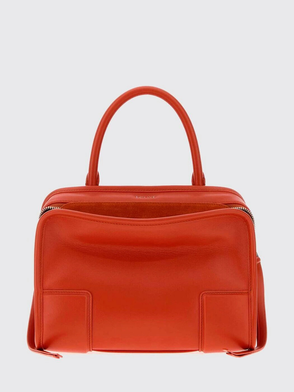 Loewe Amazona Calf Leather 2Way Tote Bag Orange